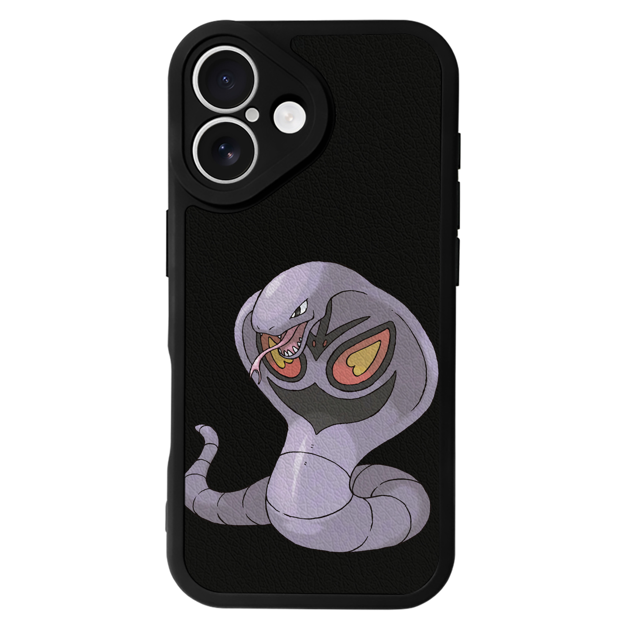 （画像用） ポケットモンスター Pokémon 【iPhone 16シリーズ対応】シリコンスマホケース（レザー調） 材質：シリコン